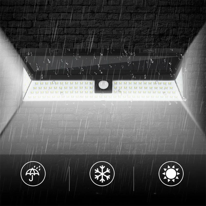 BrightGuard Solar Outdoor Lamp with Motion Sensor
