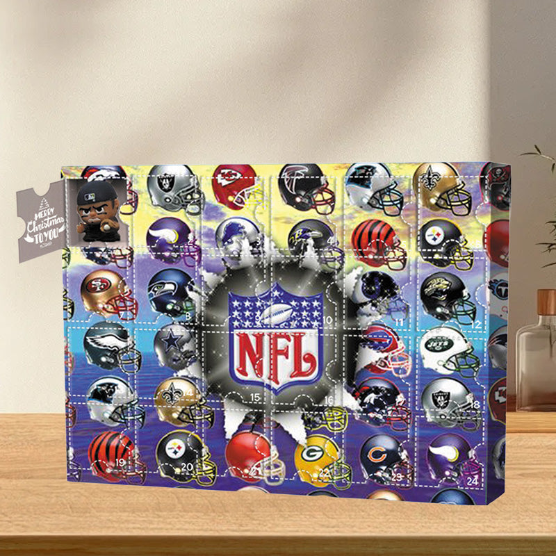 NY NFL Advent Calendar - the one with 24 small doors