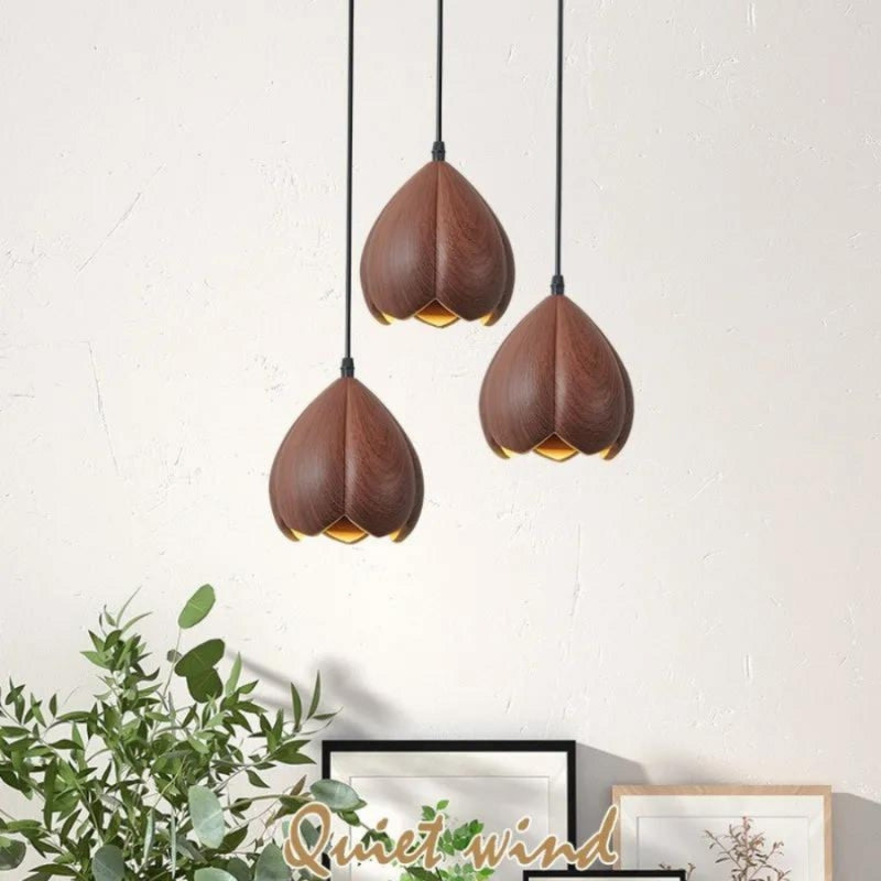 BellAura – Elegant clock-shaped pendant light for soft lighting