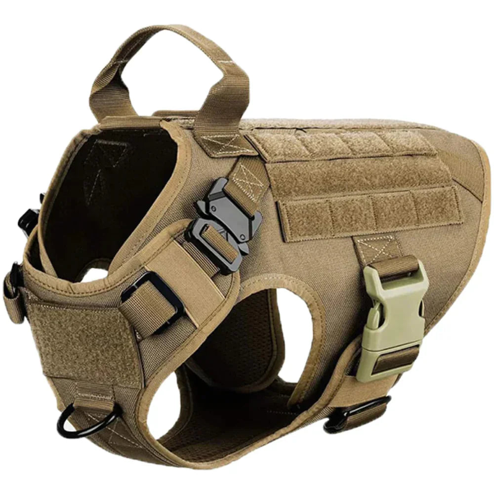 PawsSecur Tactical Dog Vest – No-Pull Harness with Adjustable Support Panels