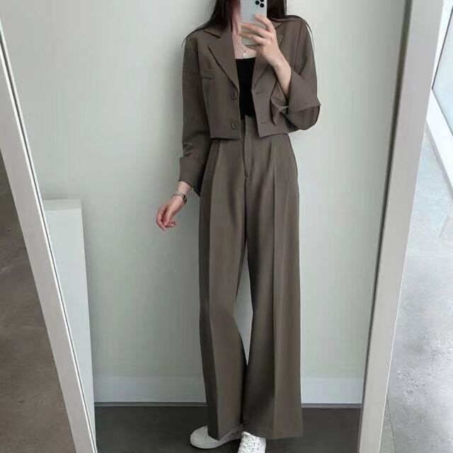 Chic Pants Suit Set for Women