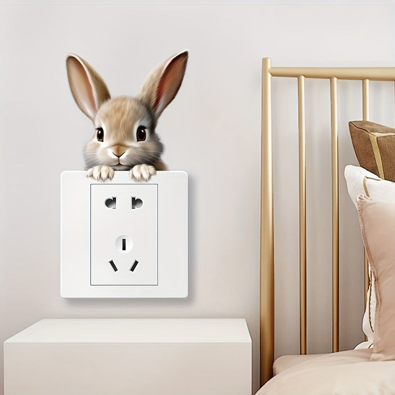 Cute Bunny Wall Stickers