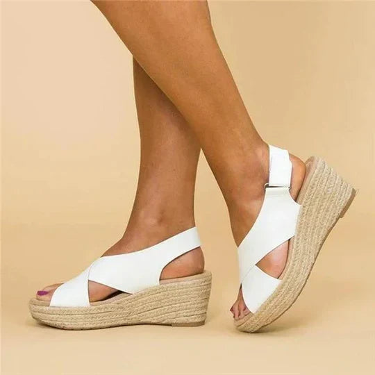 Charlotte Summer Comfort Open Front Sandals