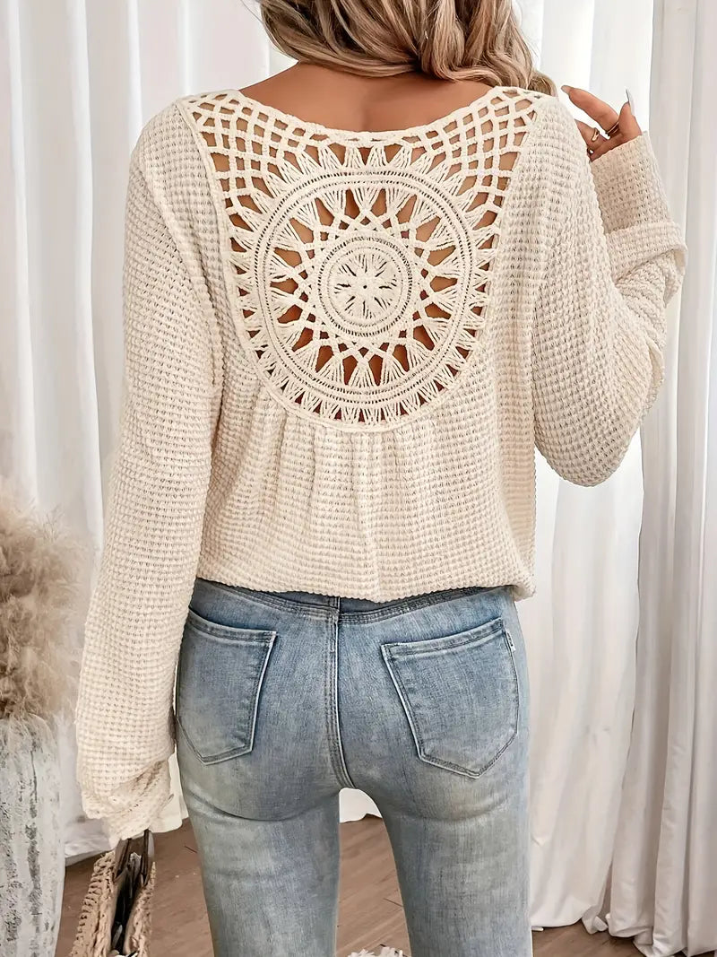 Susana | Boho Crochet Sweater