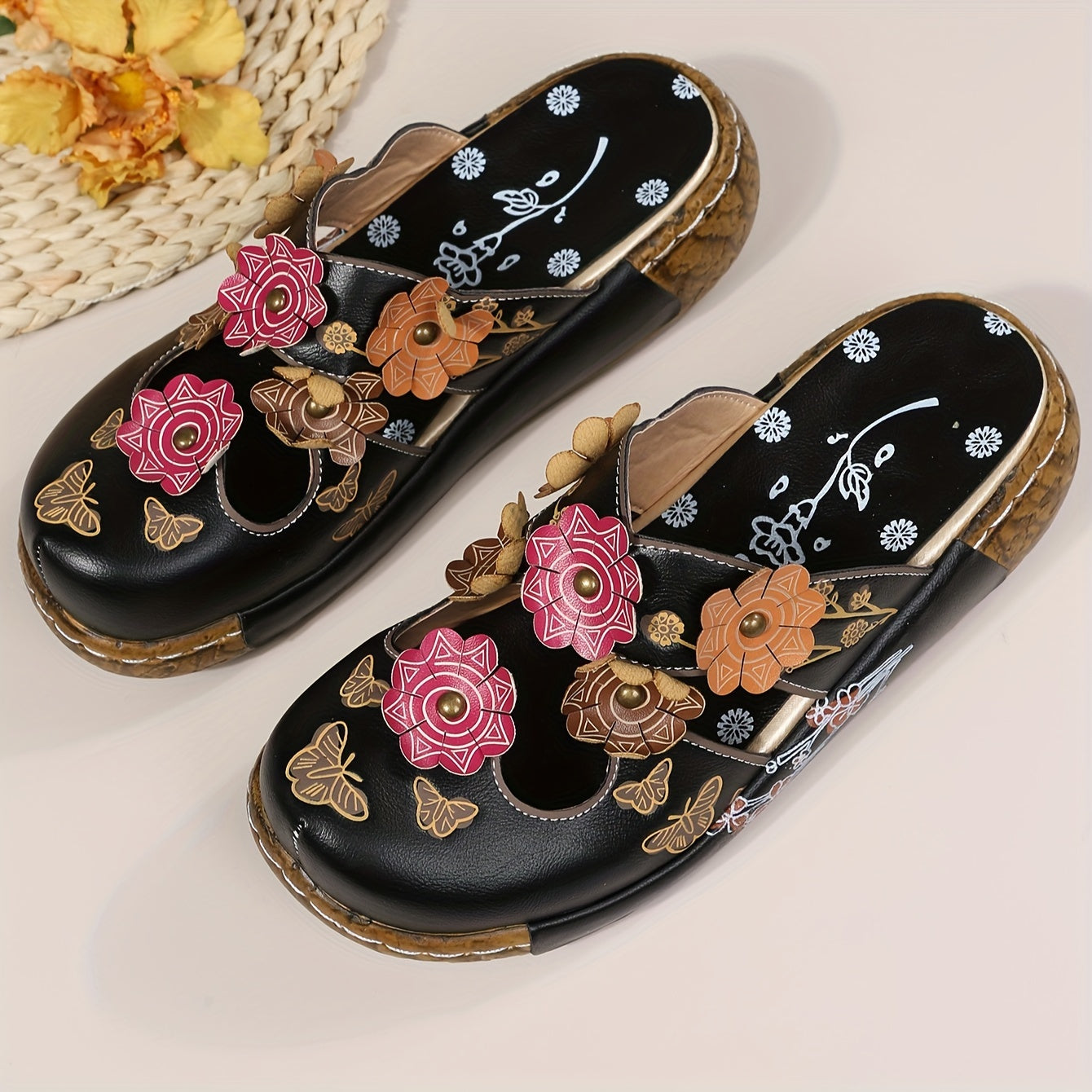 Matilda flower decor Sandals