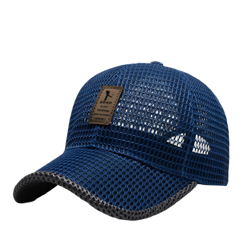 Bruce - Breathable Mesh Baseball Cap for a Sporty Look