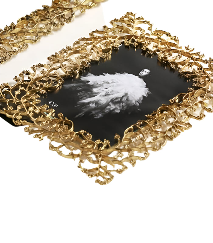 LeafLuxe Elegant Botanical-Inspired Photo Frame