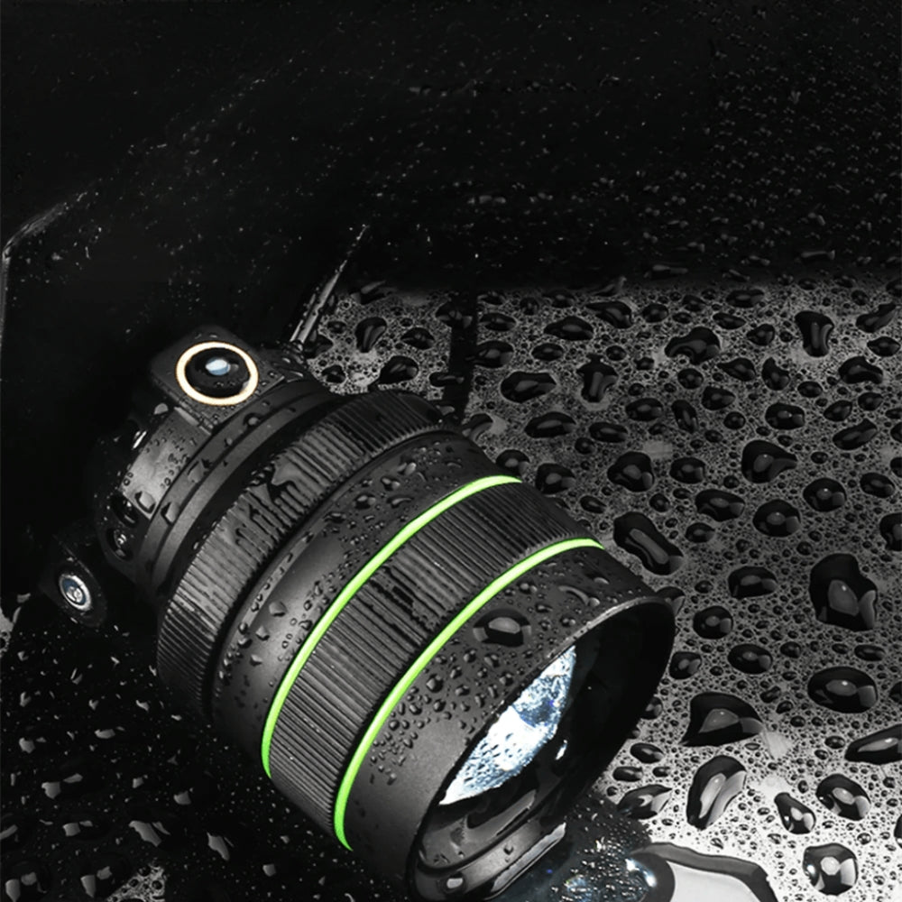 LumaTrek - Rechargeable Multi-Mode Headlamp for Adventure and Safety
