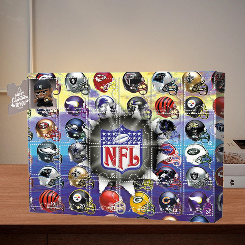 NY NFL Advent Calendar - the one with 24 small doors