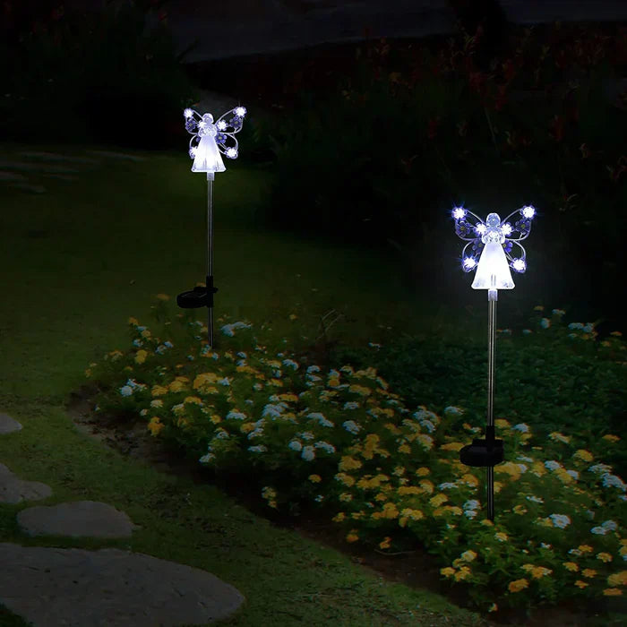 Angel Glow Solar Garden Lights