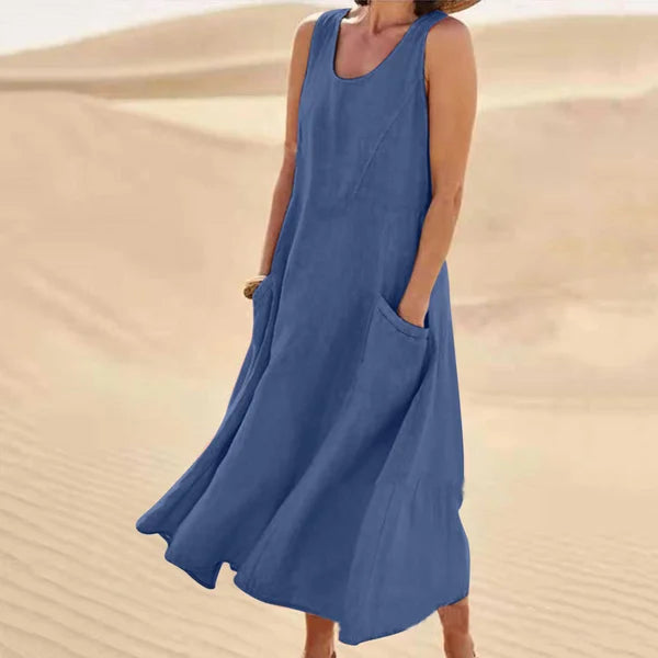 Katharina | Soft Linen Elegance Dress