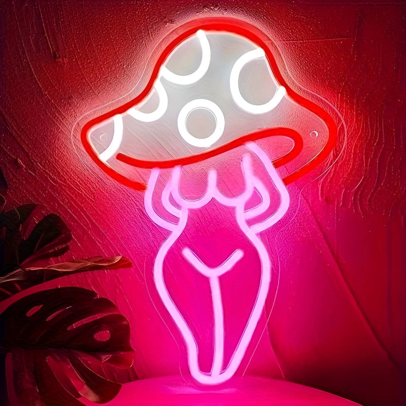 DreamGlow - Colorful LED Mushroom Lamp