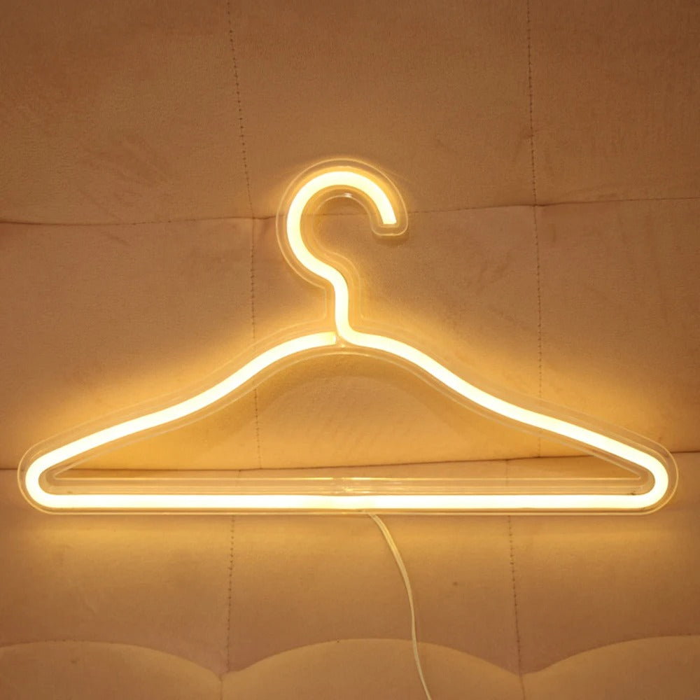 LumaHook – Stylish illuminated hangers for easy wardrobe navigation