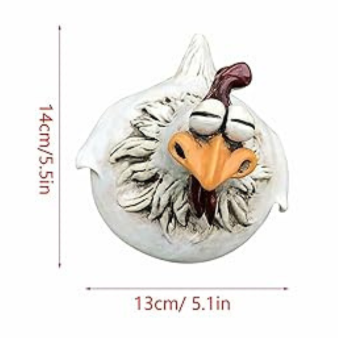 Outdoor garden chicken decoration