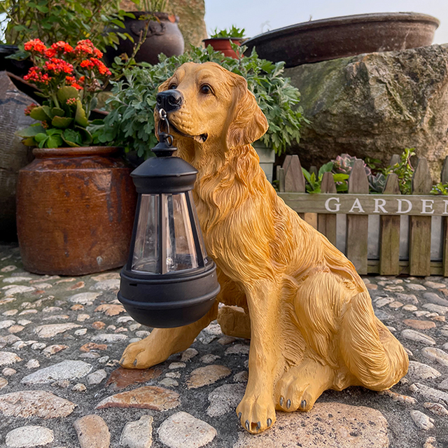 Playful Paws Solar Lantern