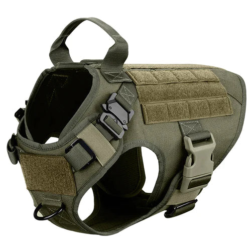 PawsSecur Tactical Dog Vest – No-Pull Harness with Adjustable Support Panels