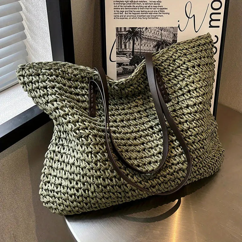 Trudi Woven Shopper Bag for Women