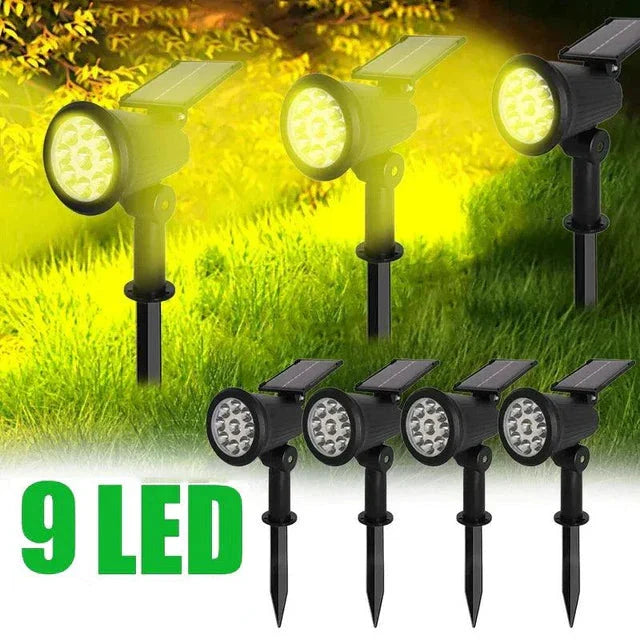 SolarFlare - Solar-Powered LED Spotlights