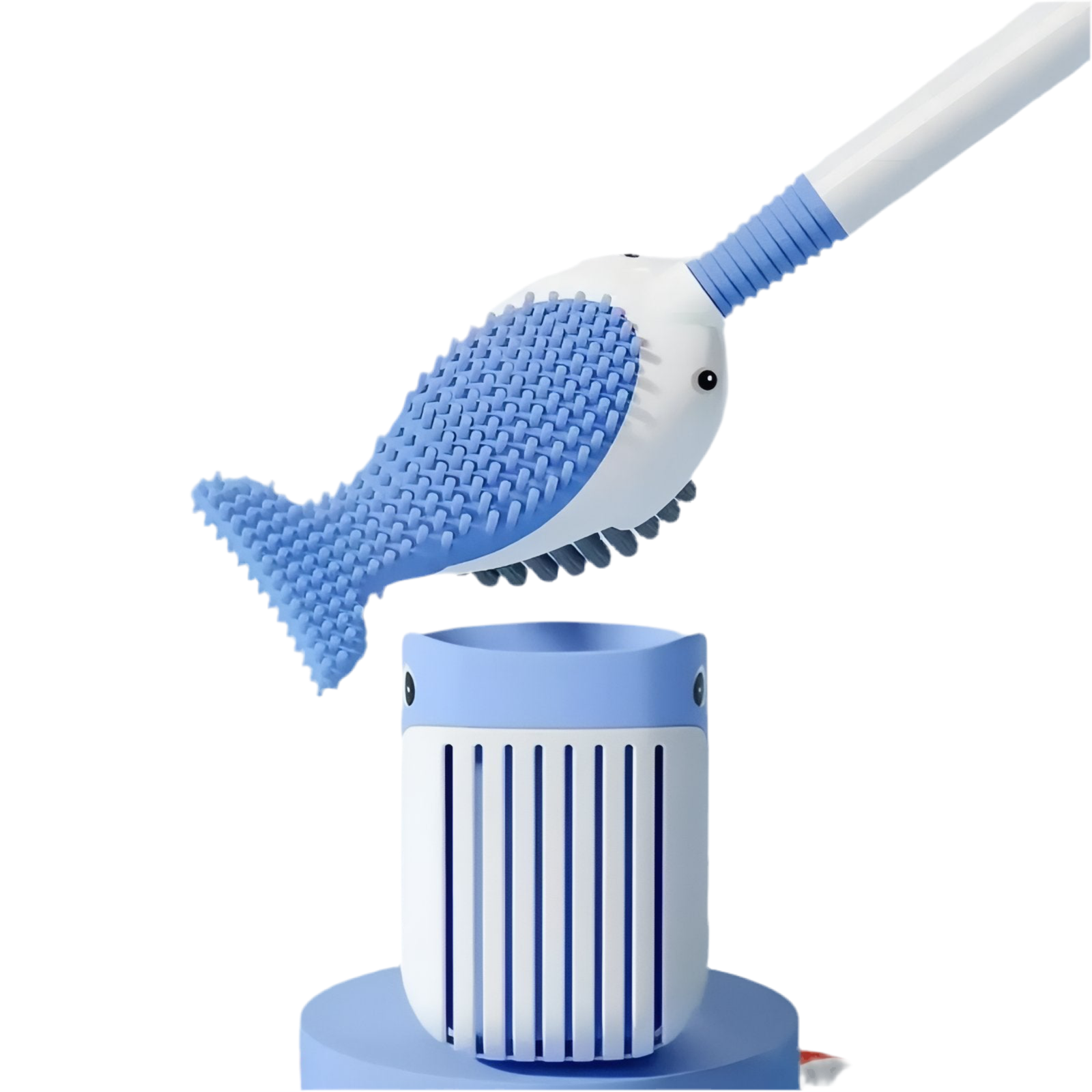 FinFlush - WC Brush Fish Cleaner