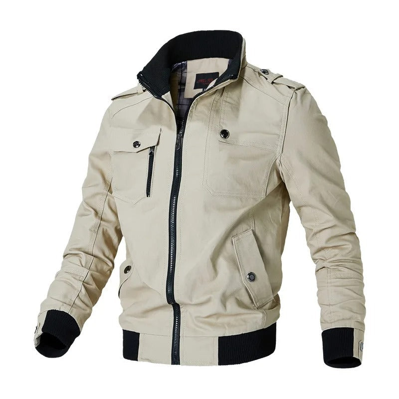 Hugo - Windproof jacket with zipper and multiple pockets