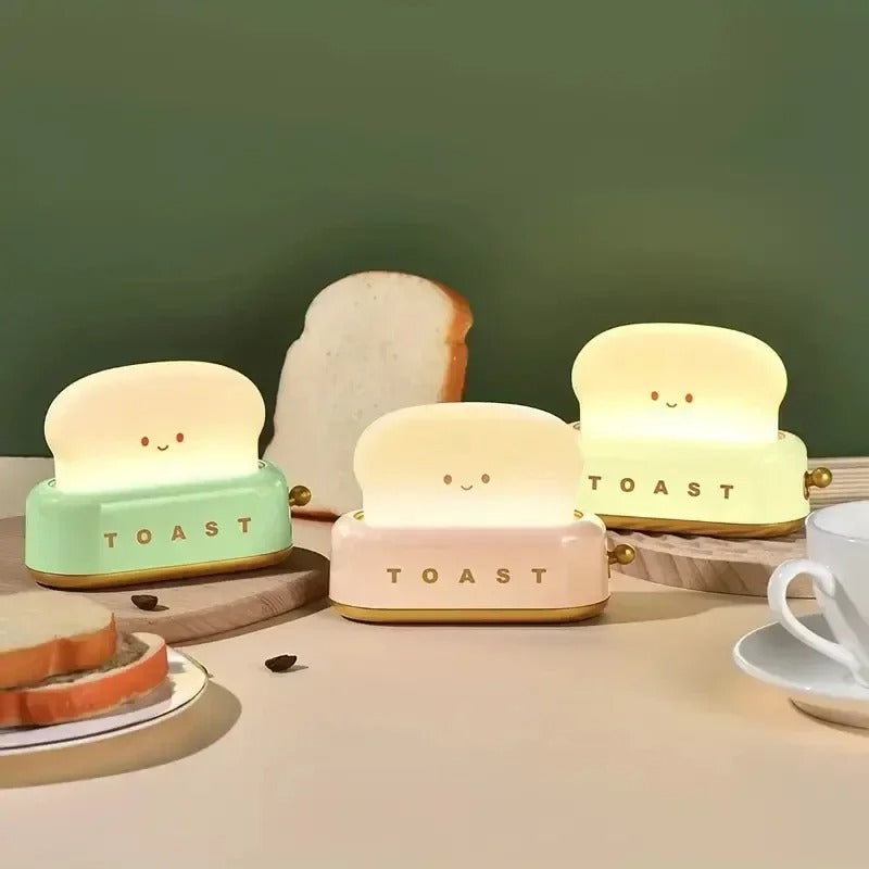 Mini Toast Bread Adjustable Table Lamp