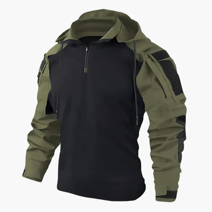 Luke - Urban Military Style Hoodie Jacket