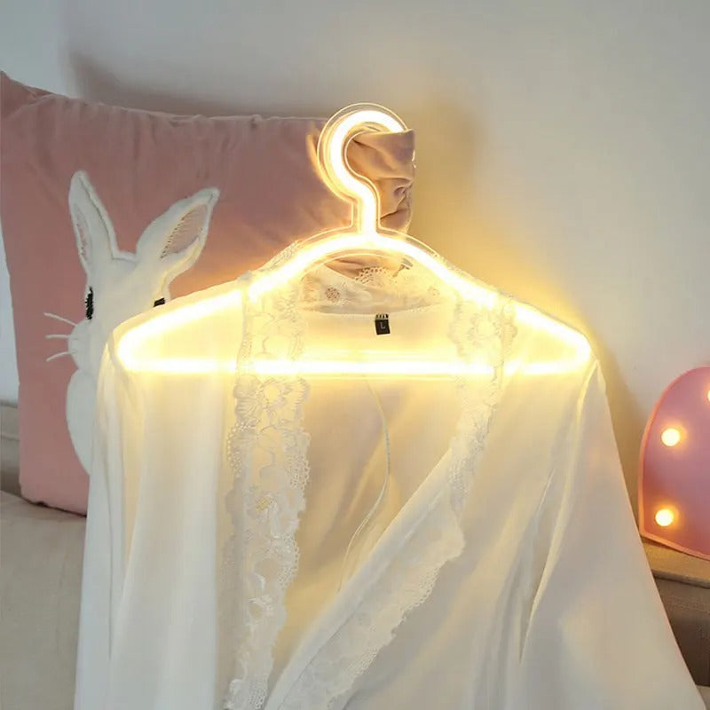 LumaHook – Stylish illuminated hangers for easy wardrobe navigation