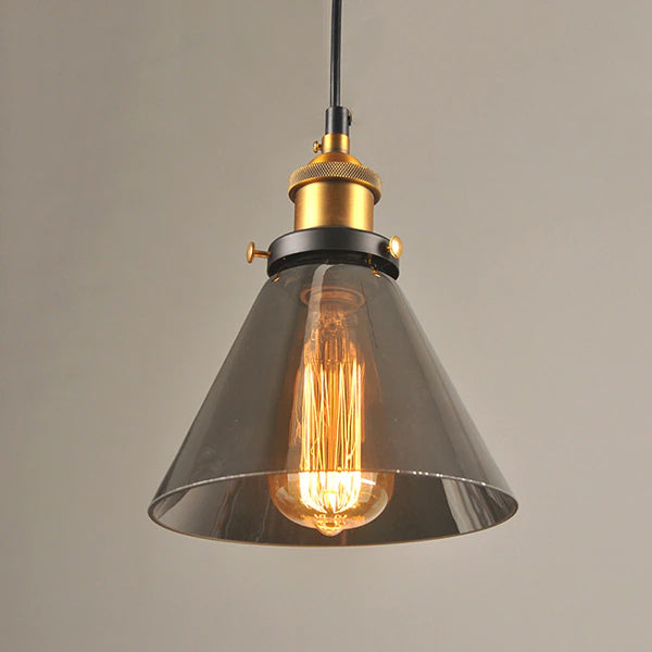 EchoLite - Antique glass pendant for modern spaces