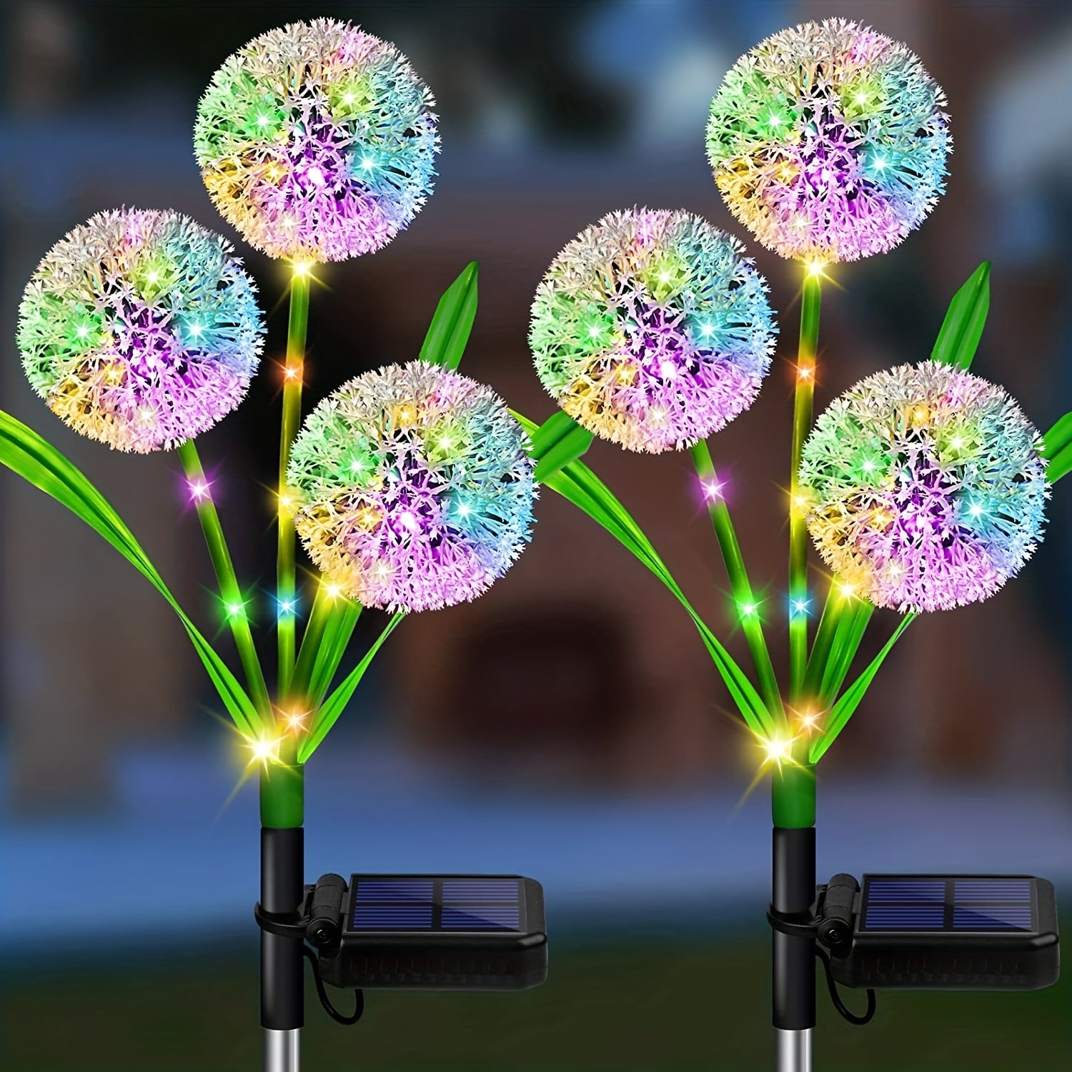 Radiant Solar Dandelion Lights