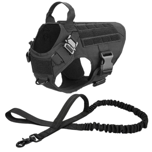 PawsSecur Tactical Dog Vest – No-Pull Harness with Adjustable Support Panels
