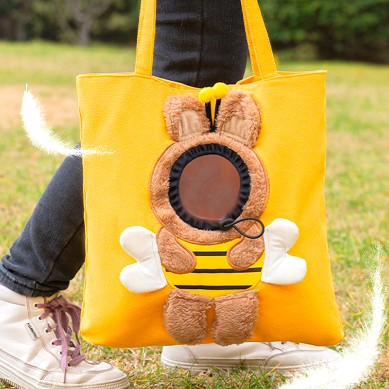 PetPouch - Cute Linen Pet Bag