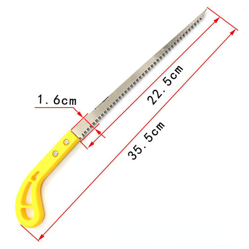 ProCurve Compact Handsaw – Curved Blade for Precise Cutting Outdoors and in the Garden