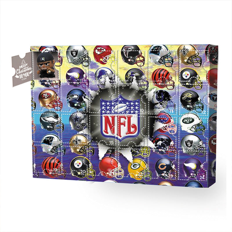 NY NFL Advent Calendar - the one with 24 small doors