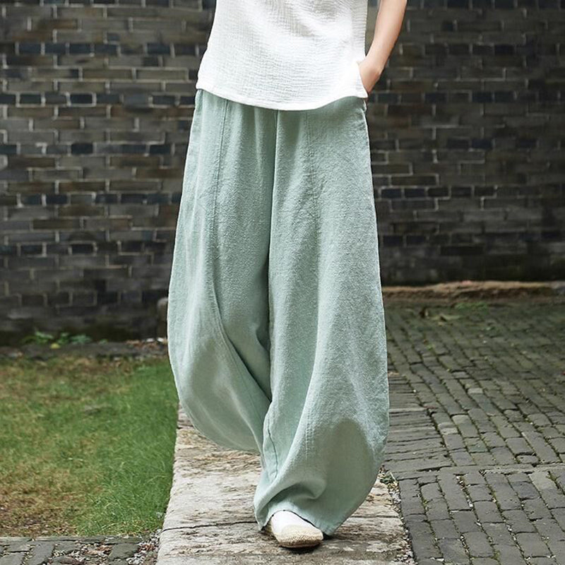 Airy pants for women