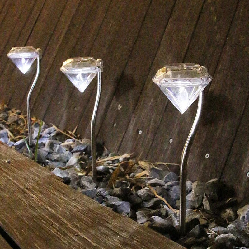 GleamStone - Solar Powered Diamond Lamps