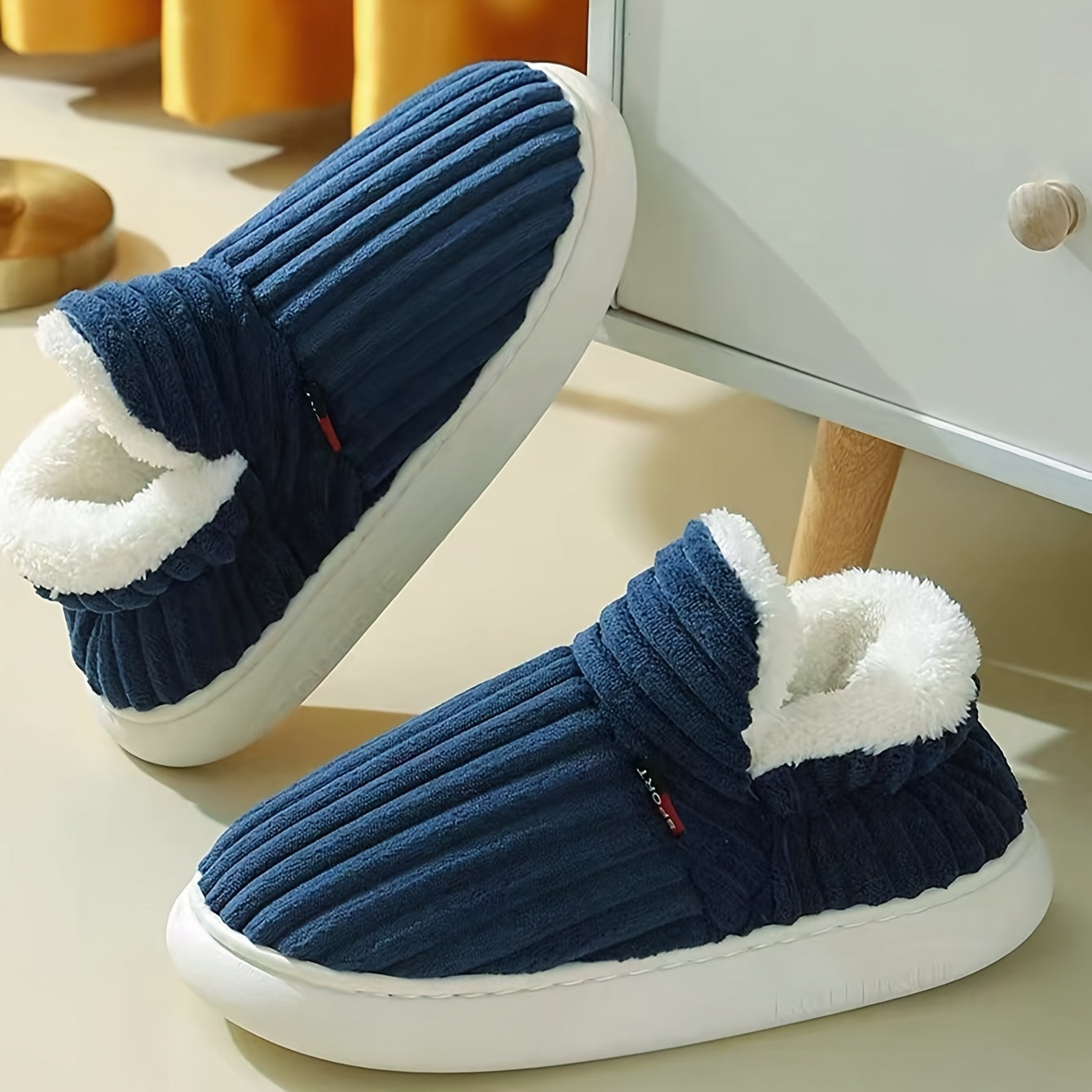 Nicole Plush | Winter Luxe Slippers for Indoor and Outdoor Comfort