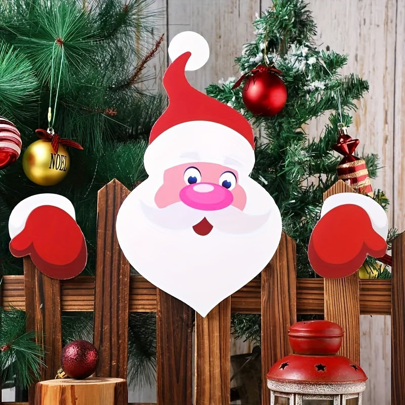 Festive | 3-Piece Christmas Fence Decor Set