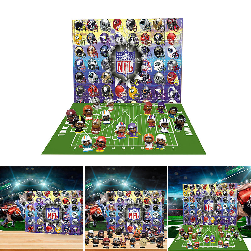 NY NFL Advent Calendar - the one with 24 small doors