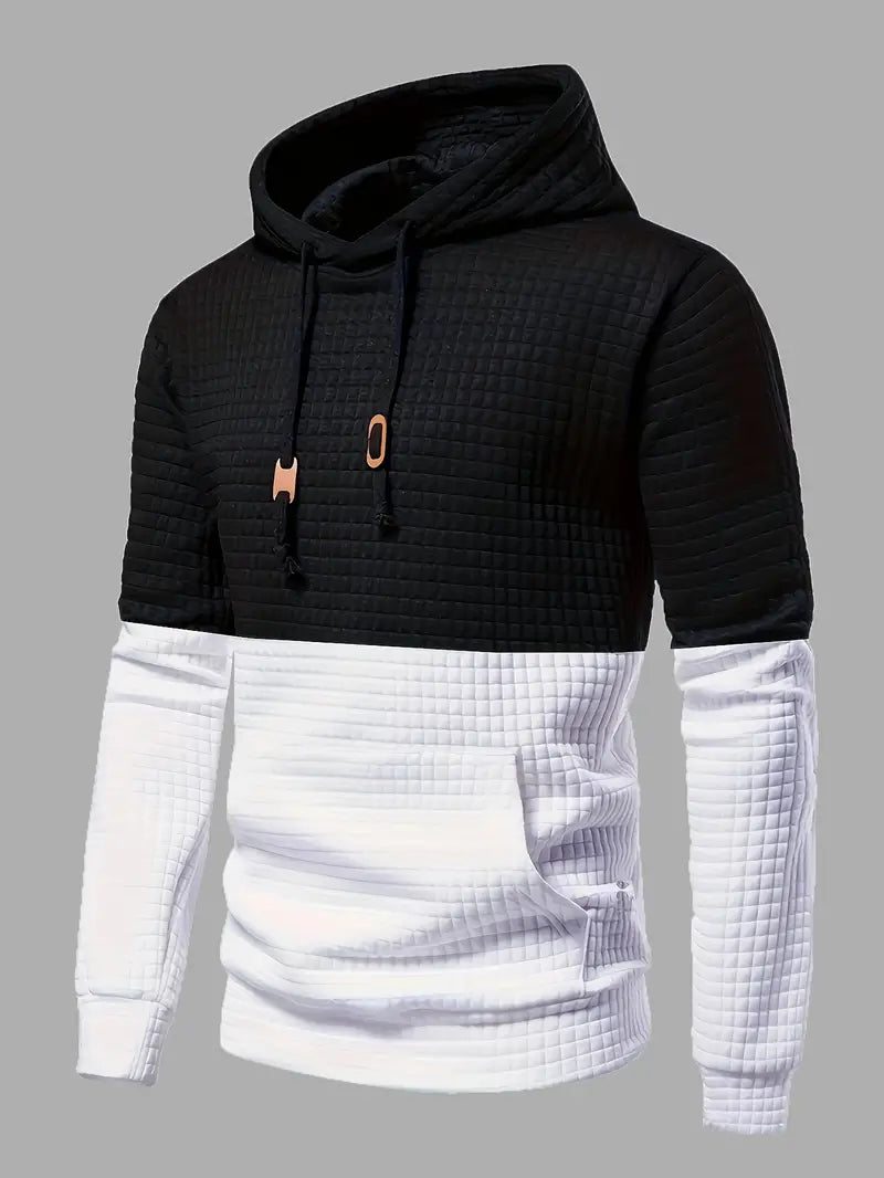 Rogger black and white hoodie jacket