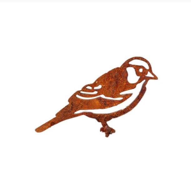 Rusty Metal Bird Garden Decoration