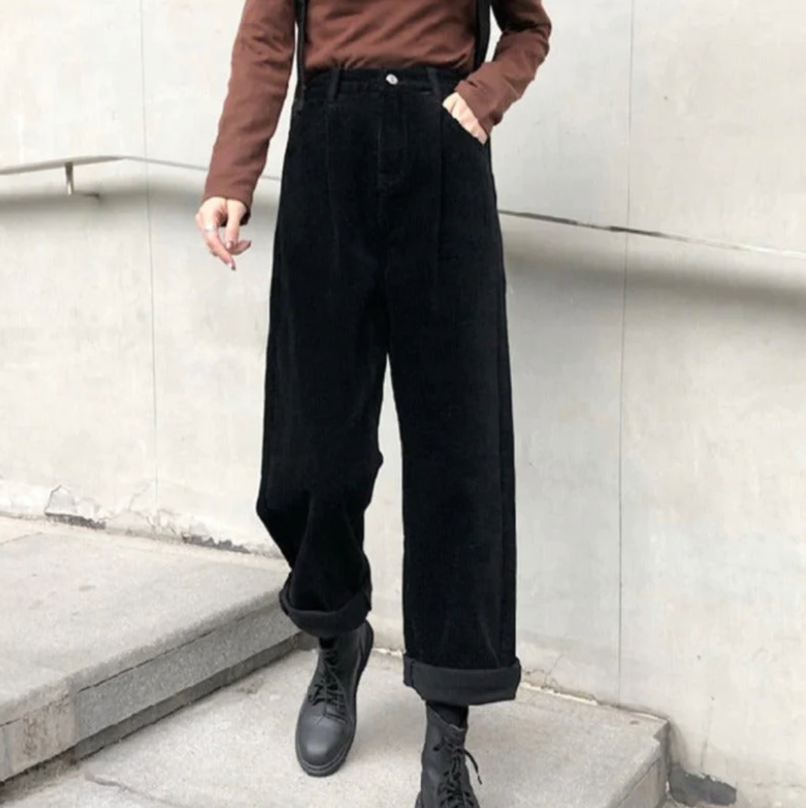 Georgia | Trendy Stylish Corduroy Pants