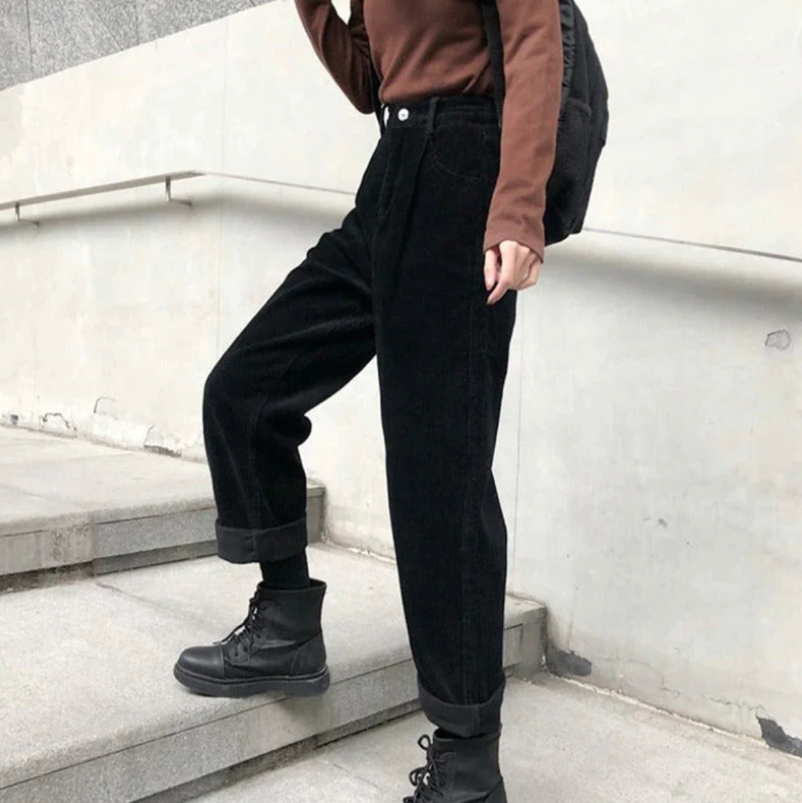 Georgia | Trendy Stylish Corduroy Pants