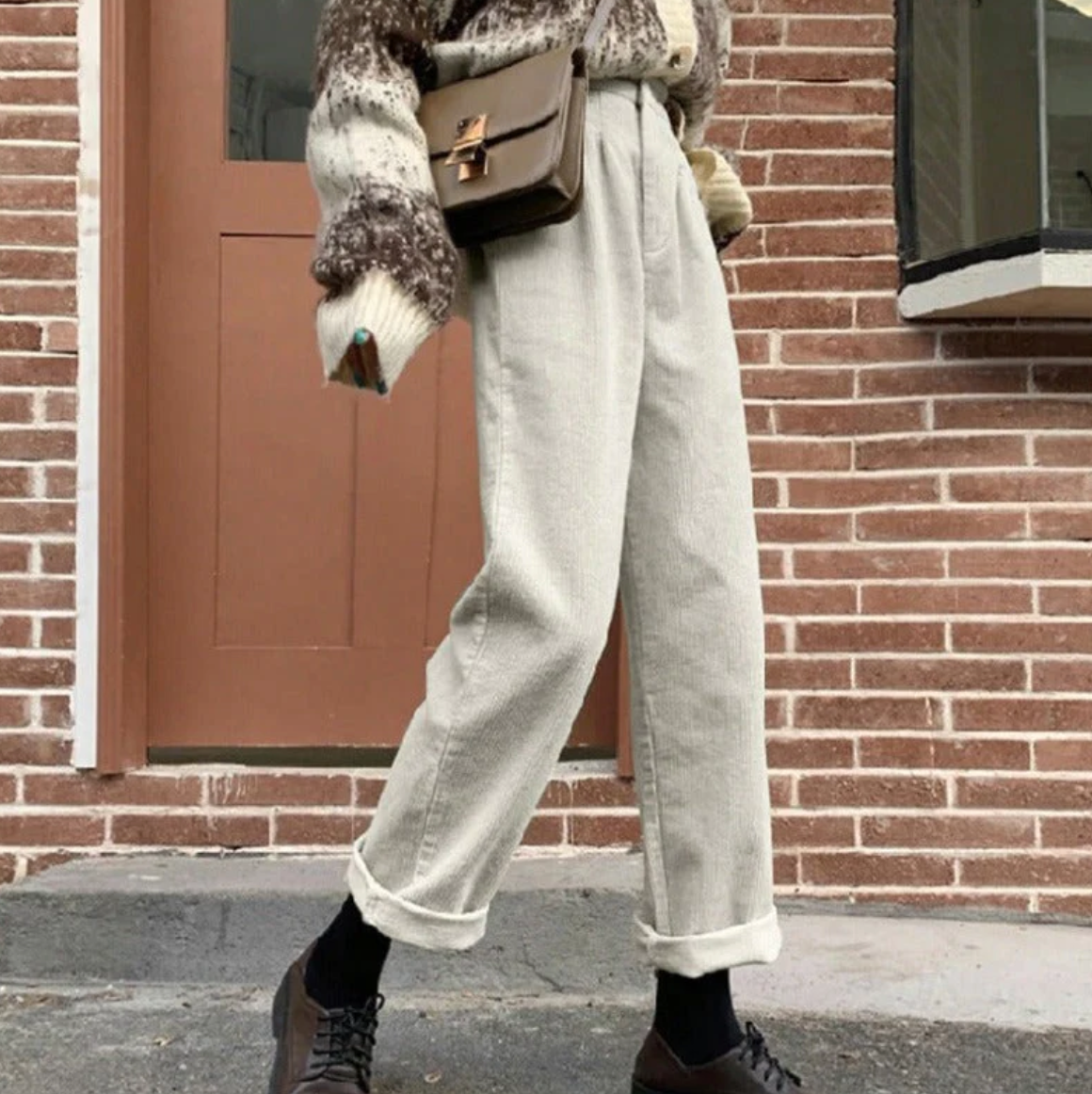 Georgia | Trendy Stylish Corduroy Pants