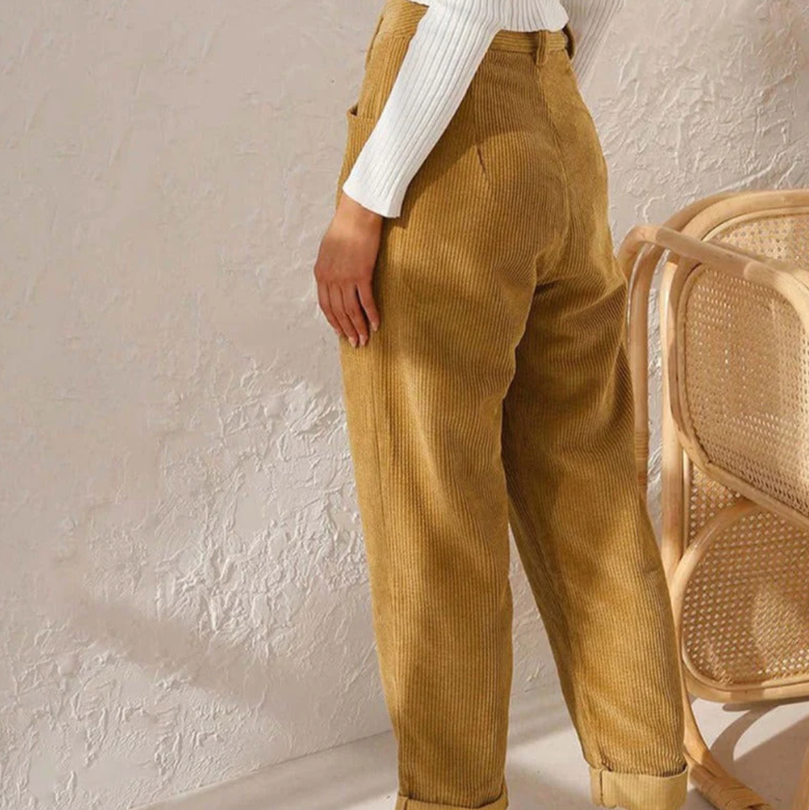 Georgia | Trendy Stylish Corduroy Pants