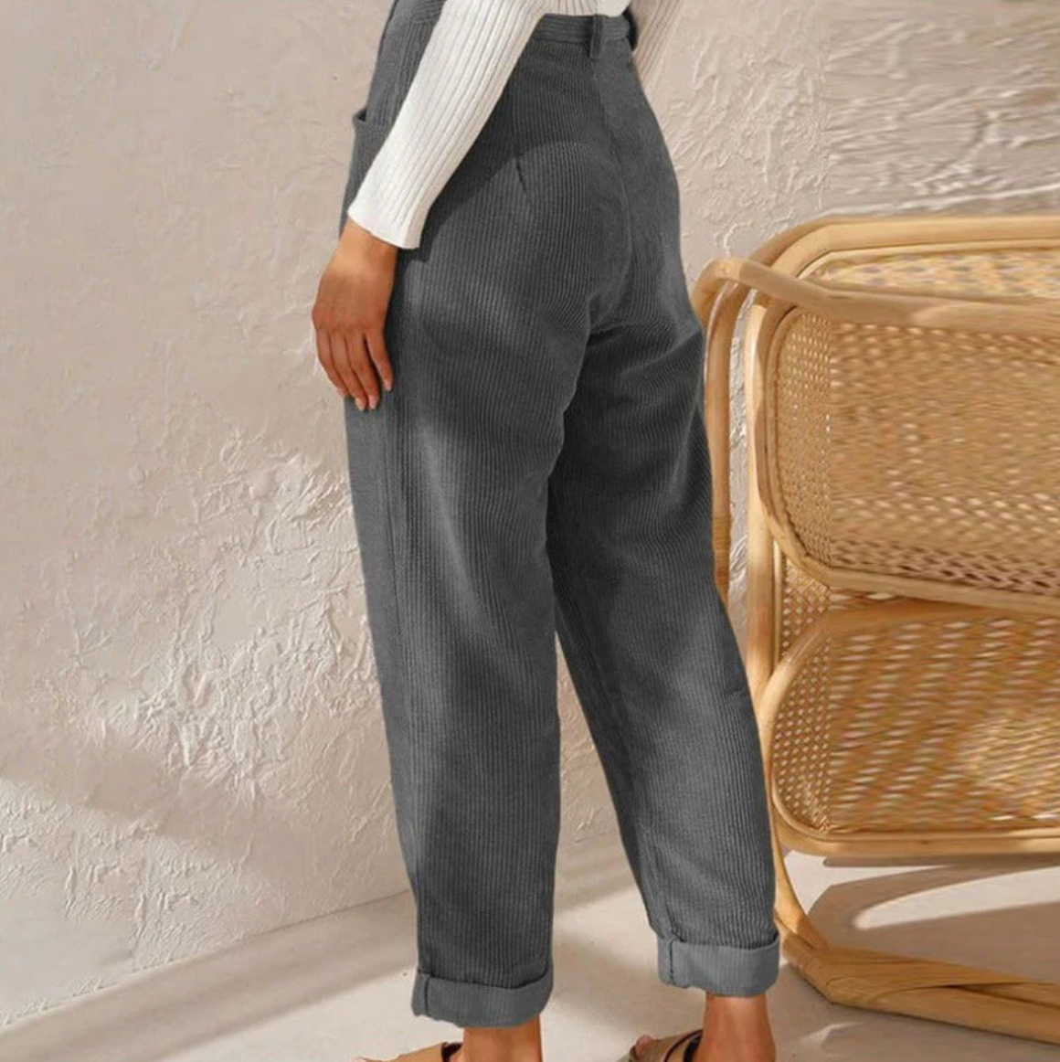 Georgia | Trendy Stylish Corduroy Pants