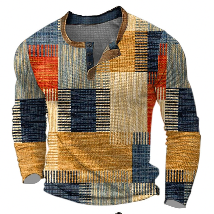 Elvis Geometric Tapestry Sweater