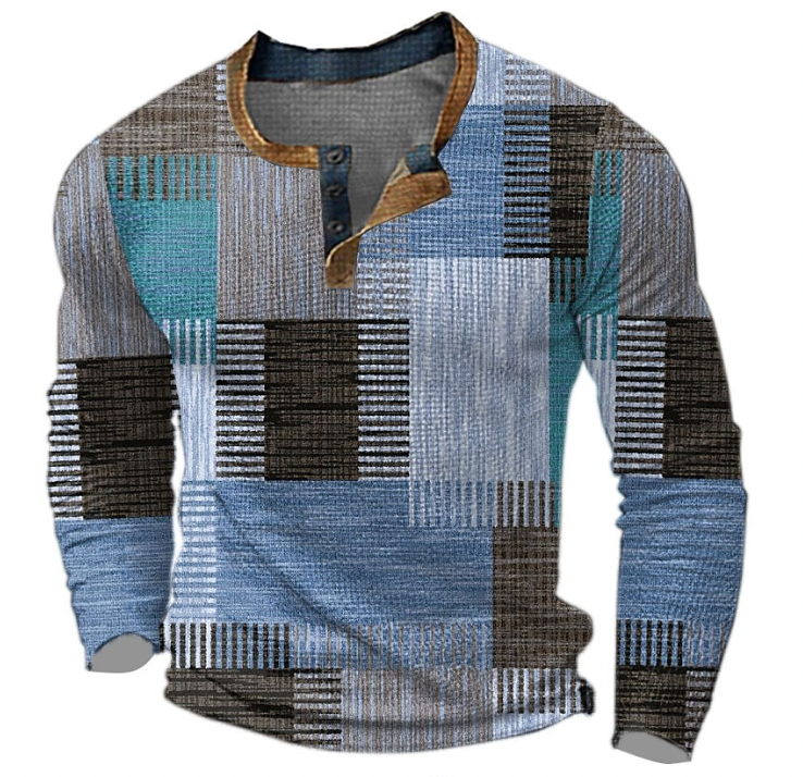 Elvis Geometric Tapestry Sweater