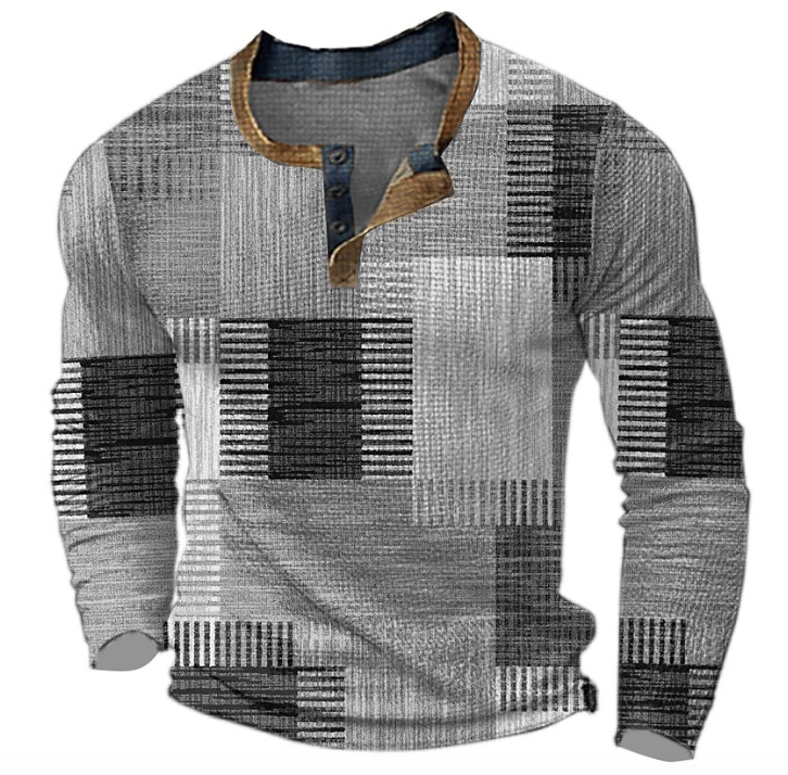 Elvis Geometric Tapestry Sweater