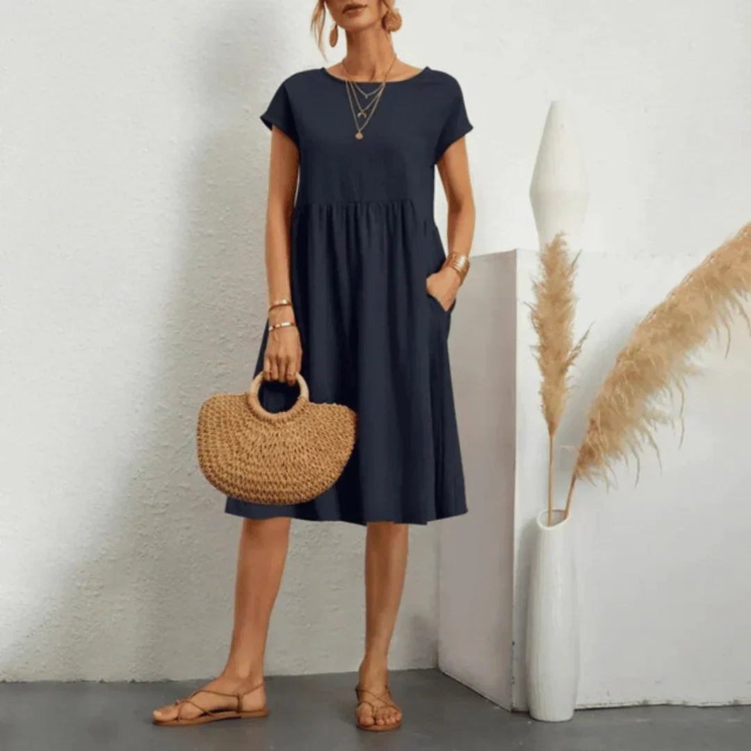 Elsie Timeless Cotton Dress