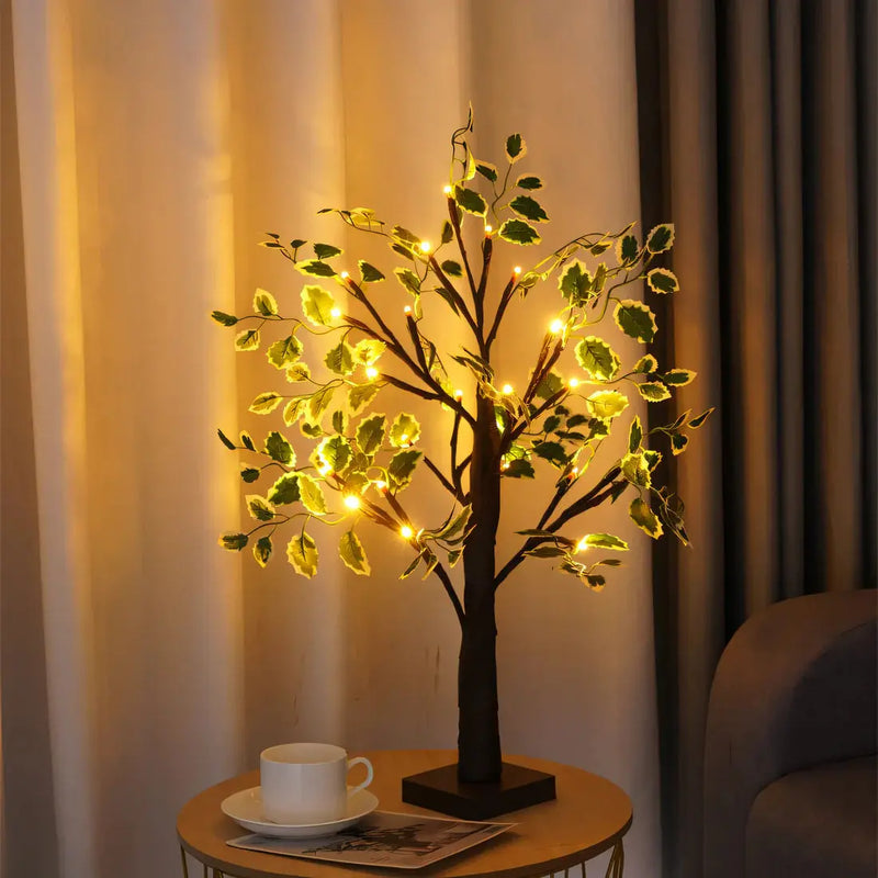 LeafLight - Unique Wooden Lamp